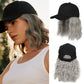 💗2-in-1 Curly Hair Baseball Cap Wig
