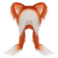 ❄️🔥Last Day 49% OFF🌈😻 - Soft Furry Animal Ear Hat with Braids