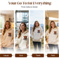 🎄🎅CHRISTMAS SALE 50% OFF!!🎁Cute Highland Cow Cozy Fleece-Lined Hooded Sweatshirt🦬
