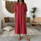 ☀️Women's Casual Linen Blend Shirt Dress – Effortless Style For Sunny Days✨