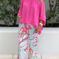 Women's Trousers and Off Shoulder Top 2-Piece