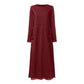 🔥Loose plus size lace maxi dress