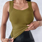 🔥Hot Sale-50% OFF🔥Women's U Neck Thermal Tank Tops With Built-In Bra