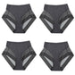 🎁(4 pieces) Buy 1 get 3 free ⏳High Waist Ice Silk Seamless Shaping Briefs