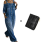 ⏳🔥LIMITED-TIME 50% OFF! 👗 Loose Fit Wide-Leg Overall Jumpsuit with Pockets – Effortless Comfort & Style ✨