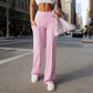 💗LAST DAY SALE 50% OFF⚡50K+ SOLD💕Women's Casual High Waist Wide Leg Pants