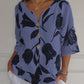 🔥Last Day Sale 49%🔥🌷Printed V-neck Tunic Top🌷