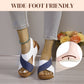 🔥Last Day Promotion 45% OFF - Women's Ultra Comfortable Slope Heel Orthopaedic Sandals
