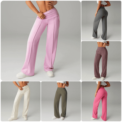 💗LAST DAY SALE 50% OFF⚡50K+ SOLD💕Women's Casual High Waist Wide Leg Pants