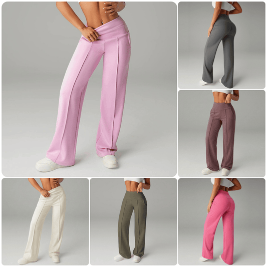 💗LAST DAY SALE 50% OFF⚡50K+ SOLD💕Women's Casual High Waist Wide Leg Pants