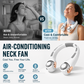 🥳2026 HOT SALE🥳💨 48% OFF!🍃 Neck Air Conditioner Fan – Ultra‑quiet, 360° rotating, 3 speeds. Hands‑free cooling, long battery. Summer essential! 😎🌬️