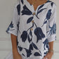 🔥Last Day Sale 49%🔥🌷Printed V-neck Tunic Top🌷