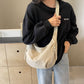 🎉Limited Offer Just ￡9.99😍Designer Direct Sales👜Women's Fashion Plain Colour Crossbody Hobo Bag
