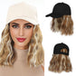 💗2-in-1 Curly Hair Baseball Cap Wig