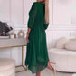 🎉2025 HOT SALE 49% off🎉 Women's V-neck Lightweight Chiffon Dress