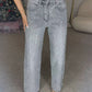 🔥49% OFF🔥Straight leg jeans with rhinestones