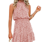 ⏰Hot Sale 49% Off💃2025 New Summer Halter Neck Pleated A Line Dress