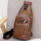 Exquisite Gift - Men's Multifunctional High Quality Leather Chest Bag