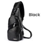 Exquisite Gift - Men's Multifunctional High Quality Leather Chest Bag
