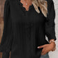 📢📢60 % OFF !!🎅Women's Long Sleeve V-Neck Lace Loose Shirt