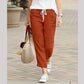 Women's Linen Casual Ankle Pants