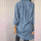 🎉Women’s Faux Denim Comfortable Lapel Coat Shirt