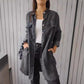 🎉Women’s Faux Denim Comfortable Lapel Coat Shirt