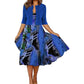 Elegant Women’s Two-Piece Set – Lightweight Cropped Cardigan & Sleeveless Dress