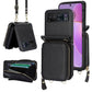 Leather case with card holder and zip for Samsung Galaxy Z Flip3/4/5/6