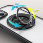 Magnetic Shockproof Phone Case With 360° Rotatable Ring Holder Stand