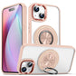 Magnetic Shockproof Phone Case With 360° Rotatable Ring Holder Stand