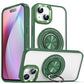 Magnetic Shockproof Phone Case With 360° Rotatable Ring Holder Stand