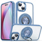 Magnetic Shockproof Phone Case With 360° Rotatable Ring Holder Stand