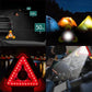 3-in-1 Solar Emergency Triangle Light – Super Bright, Power Bank & 4 Modes for Roadside Safety ⚡