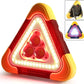 3-in-1 Solar Emergency Triangle Light – Super Bright, Power Bank & 4 Modes for Roadside Safety ⚡