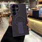 Magnetic Bracket Skin-feel Phone Case For Samsung S24/S23 Series