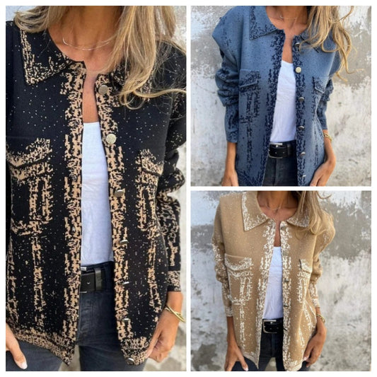 💥Fall casual fashion 💥Women’s Trendy Long Sleeve Jacket with Pockets