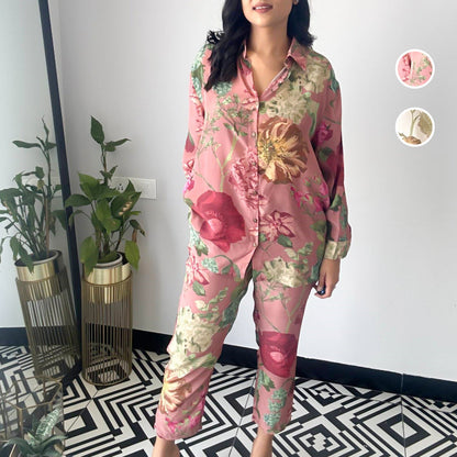 🌹2025 Sales - 59% OFF🌸Casual Floral Print Two-Piece Set 💕