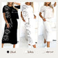 Women's casual two-piece floral T-shirt and mid-length skirt set ❤️‍🔥Hot Sale 49% OFF🔥