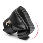 Genuine Leather Metal Buckle Velvet Boots