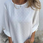 💥Hot Sales-49% OFF🔥Women's Casual Round Neck Jacquard Top