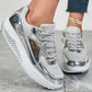✨ Modern Women's Platform Sneakers for Shining Casual Style