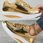 ✨ Modern Women's Platform Sneakers for Shining Casual Style