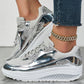 ✨ Modern Women's Platform Sneakers for Shining Casual Style