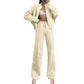 🍂Autumn discount 51%🍂Women's Long Sleeve Zip Coat Drawstring Sweatpants 2-Piece Sets