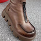🔥50% OFF🔥Women's Retro PU Leather Warm Short Boots 🔥 Free Shipping🔥