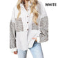 Women's Casual Leopard Print Button-Down Jacket