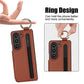 PU leather Wallet Phone Case with Pen Slot  for Samsung Z Fold3/4/5/6