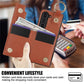 PU leather Wallet Phone Case with Pen Slot  for Samsung Z Fold3/4/5/6