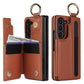 PU leather Wallet Phone Case with Pen Slot  for Samsung Z Fold3/4/5/6